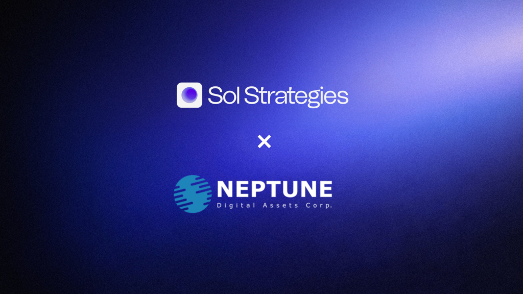 Sol Strategies Secures Exclusive Institutional Staking Partnership with Neptune Digital Assets